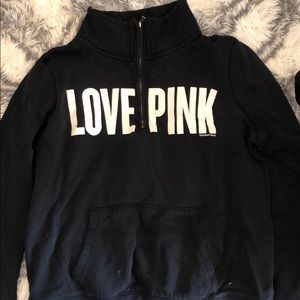 Pink Half zip jacket